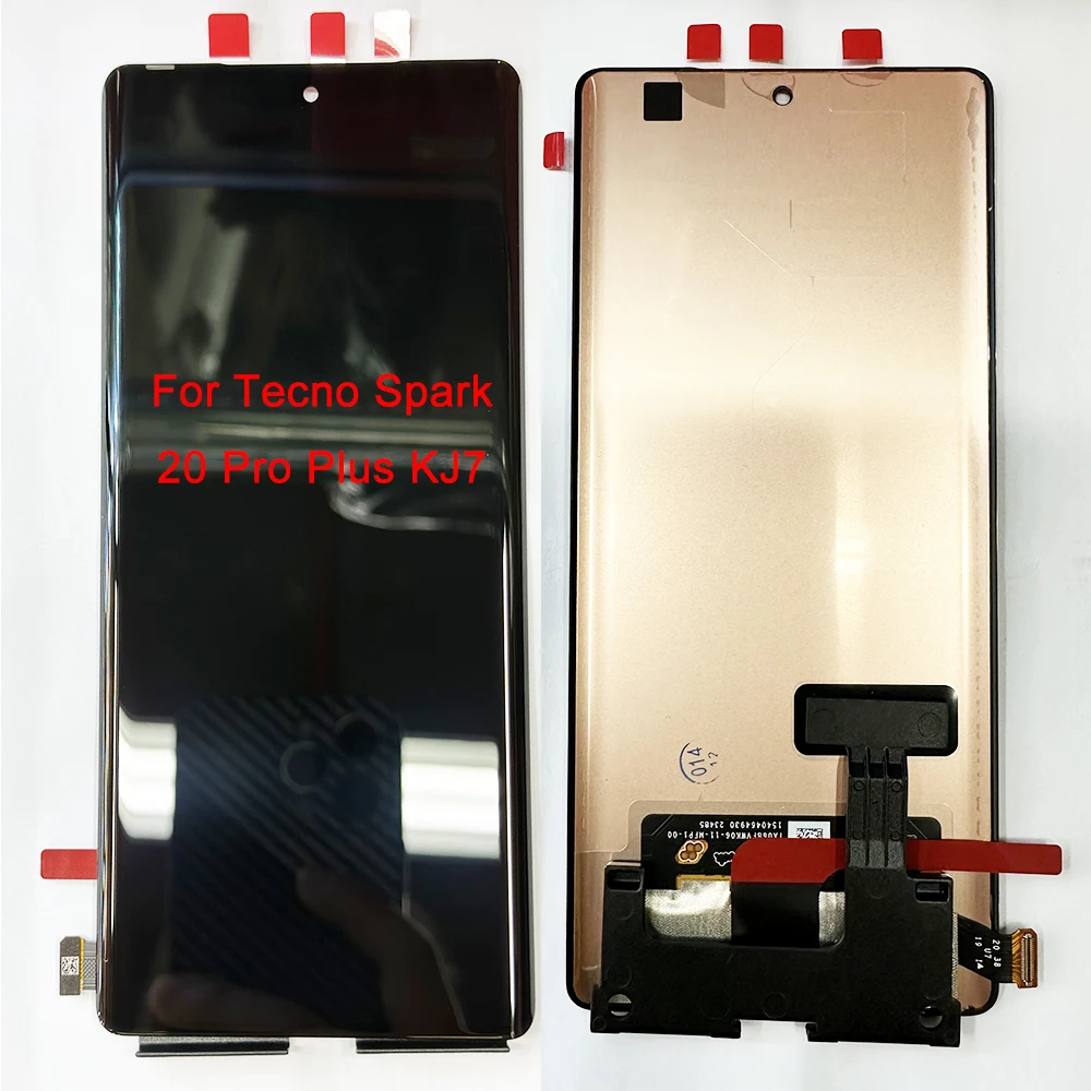 

6.78" Original AMOLED For Infinix Tecno Spark 20 Pro Plus KJ7 LCD Display Screen Touch Digitizer For Spark 20Pro Plus LCD