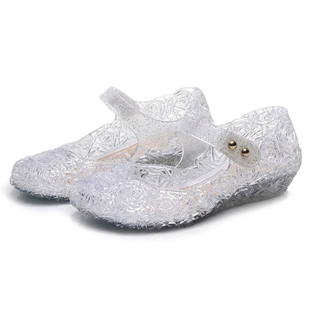 

Princess Sandals Kids Infant Wedge Party Girls Jelly Cosplay Dance Toddler Shoes Baby Shoes