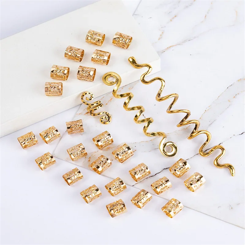 European and American popular Viking Celtic knot retro ethnic style spiral snake shaped dirty braid hair clip accessories jewelry accessories hair accessory hair clip