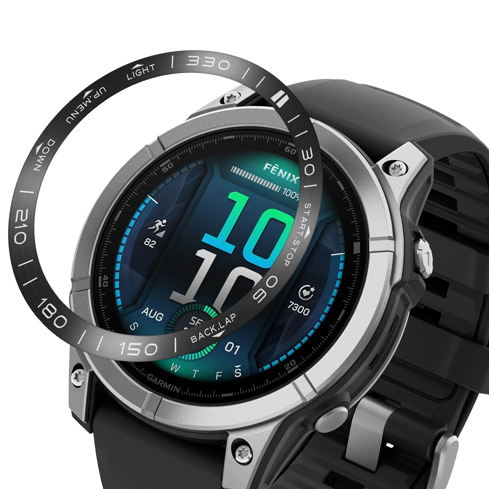 Elegant Metal Bezel Ring Case for Smartwatch Enhancement