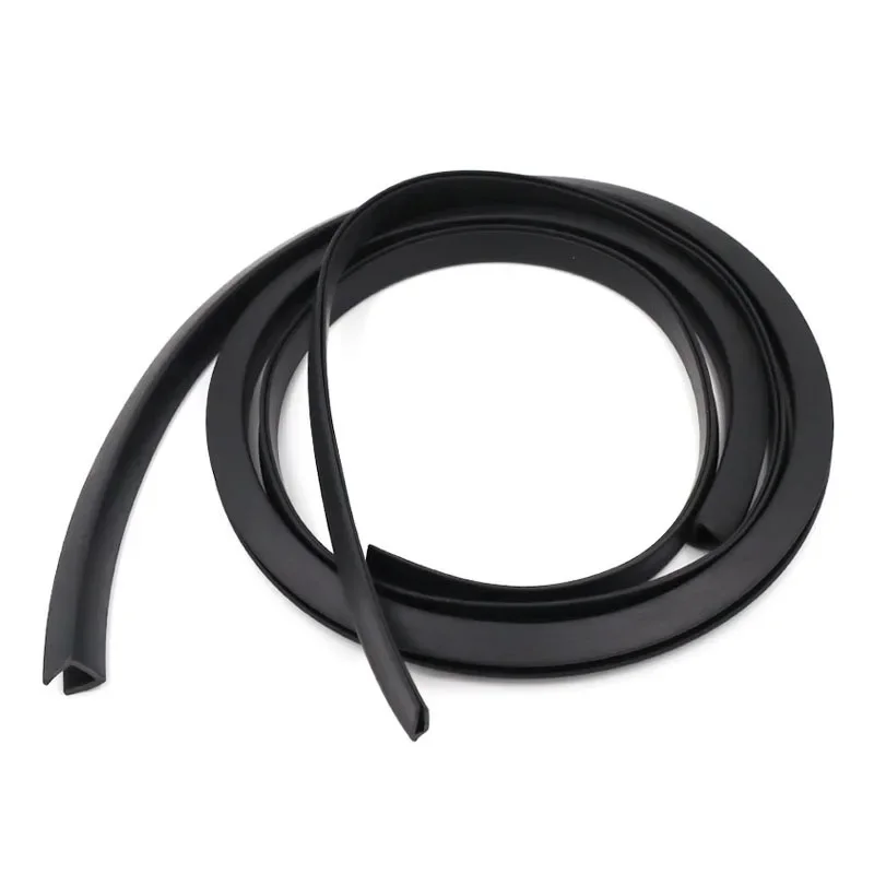 Rubber Seal Strip 1/2/3/4/5 Meters U Section Anti Oil Seal Edge Shield Encloser