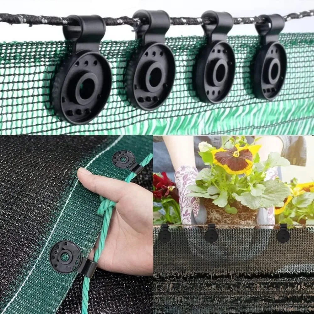 Shade Cloth Clips 30pcs Awning Plastic