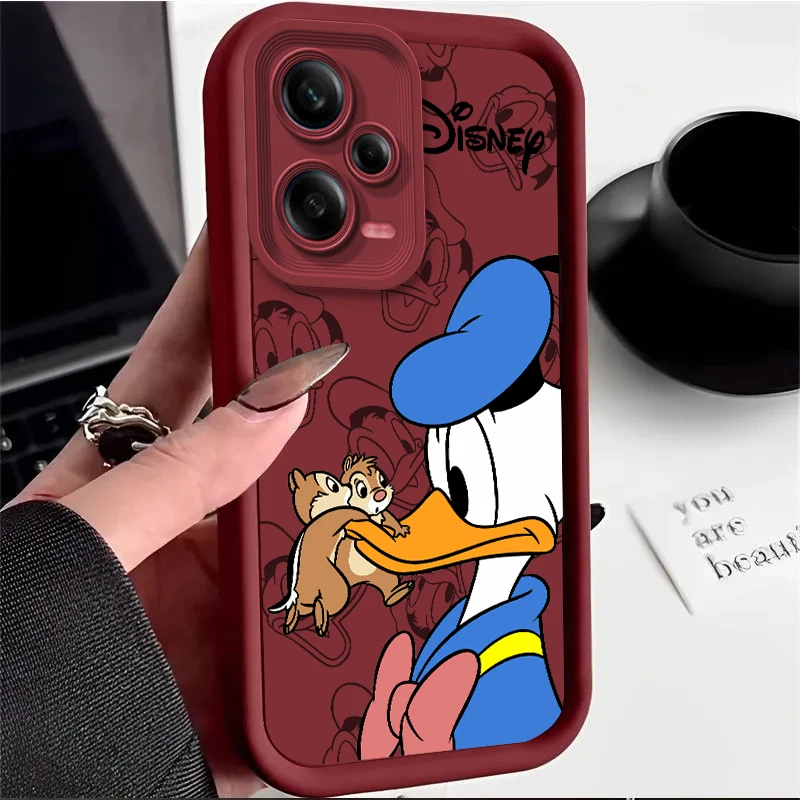 Anime Daisy Donald Duck Per Redmi K50 K40 K30 K20 12C 10C 9C 9At 9A Ultra Pro Prime Eye Ladder Custodia Per Telefono