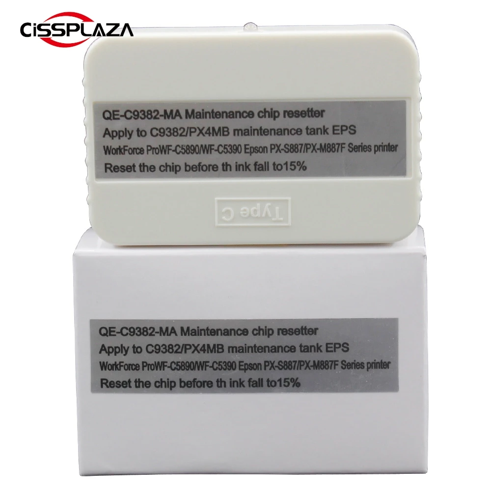 1X C9382 Maintenance Box Chip Resetter Compatible for Epson WF-C5310 WF-C5810 WF-C5390 WF-C5890 WF-C5390a WF-C5890a,maintenance box chip resetter
