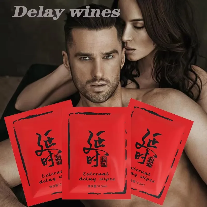 10pcs Men Time-delay Wet Wipes Strong and long-lasting erections Non-numbing Sex Toys To Control Sex lasts 60 minutes longer