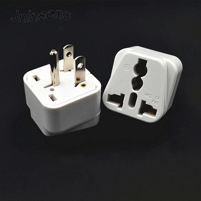 

UK/US/EU/AU To US JP CA United States America Japan Canada CA USA 3 Pin Travel Power Adapter Plug Converter