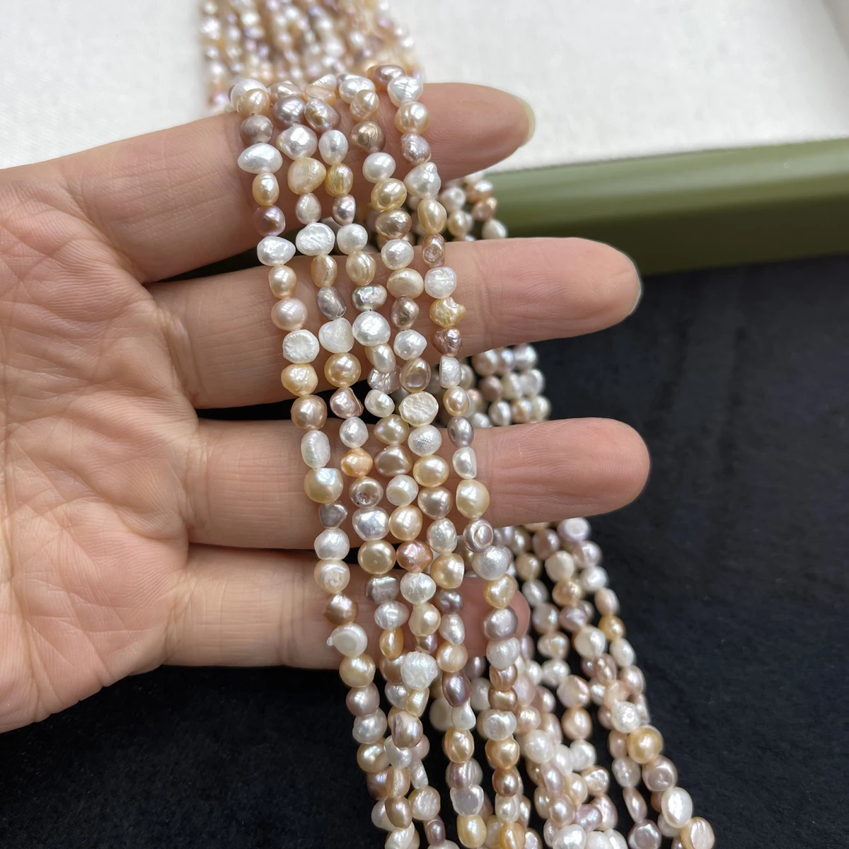 Natural Freshwater Irregular Baroque Pearl Beads for Jewelry Making and Handicrafts