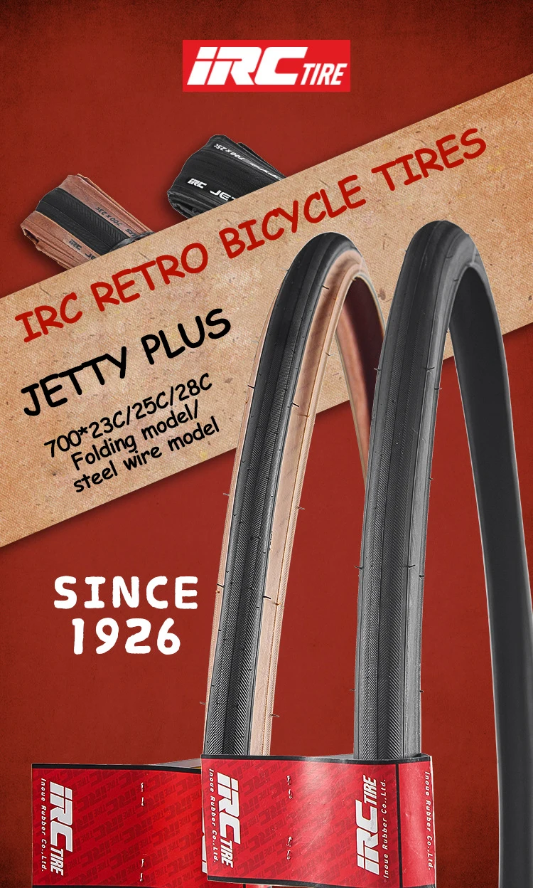 IRC Rim 700x23/25/28 Inches Road Bike Tires Anti-puncture Bicycle