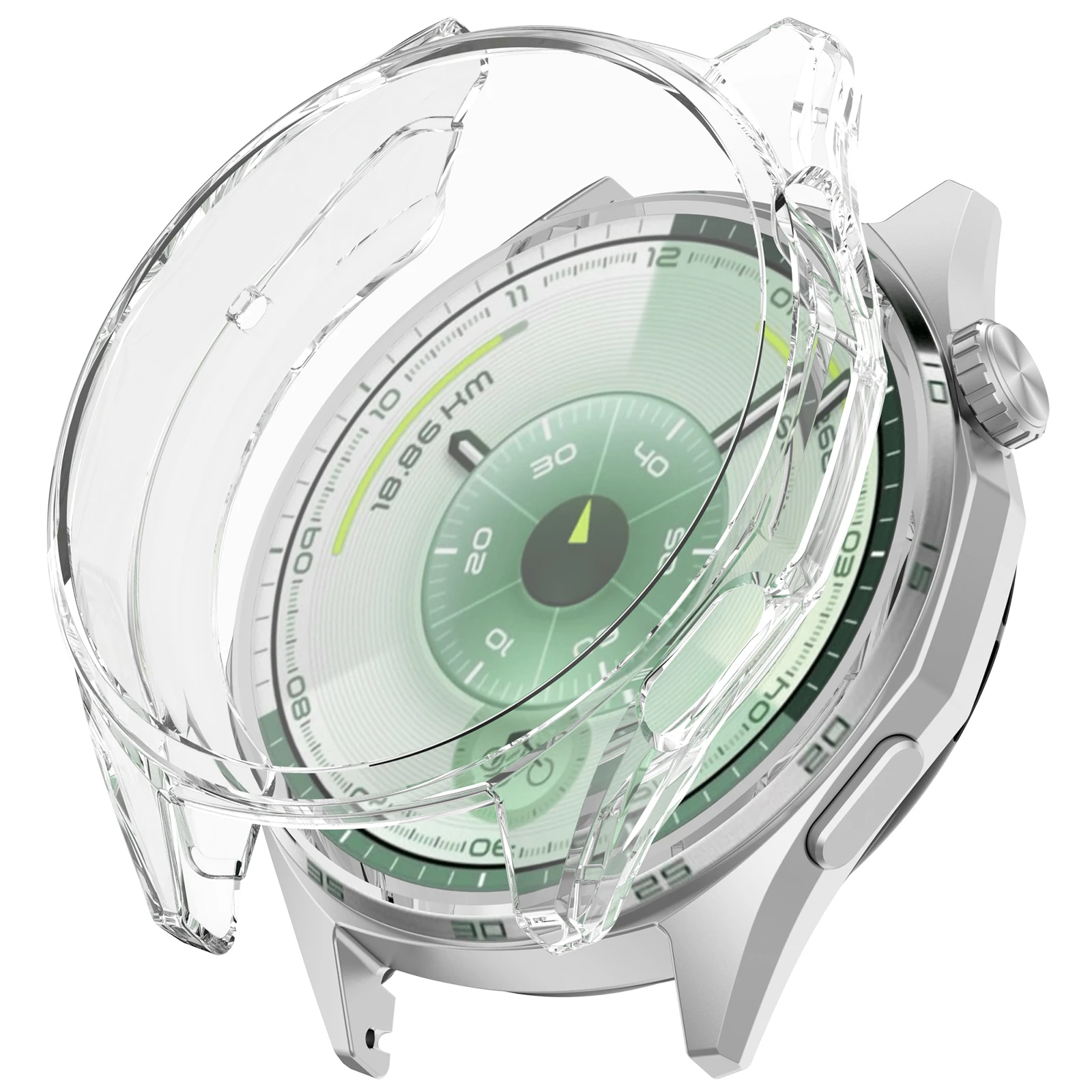 Premium TPU Protective Case for Smartwatch - Full Screen Protector Shell & Bumper Cover