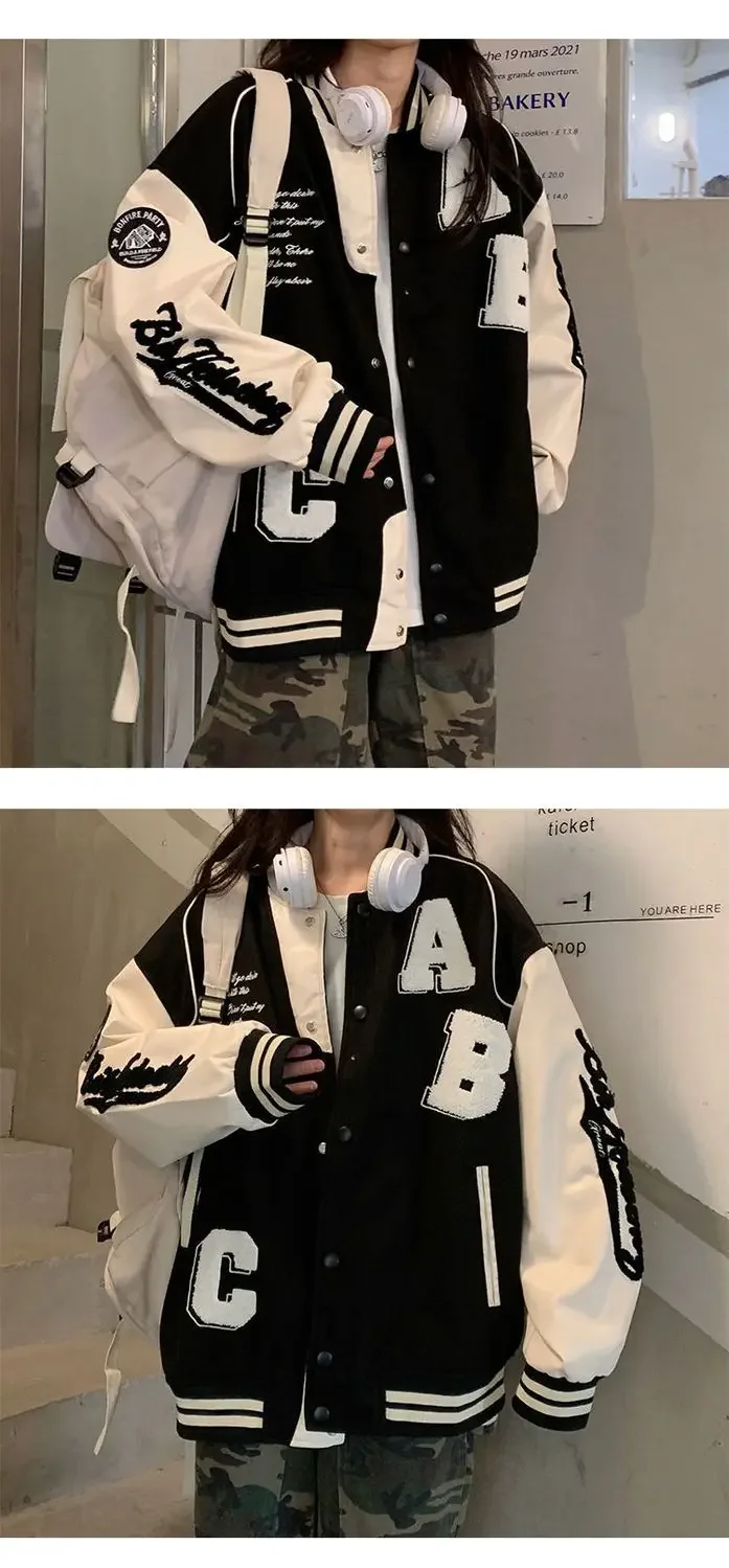 Oversized Lamb-Wool Bomber Jacket Women