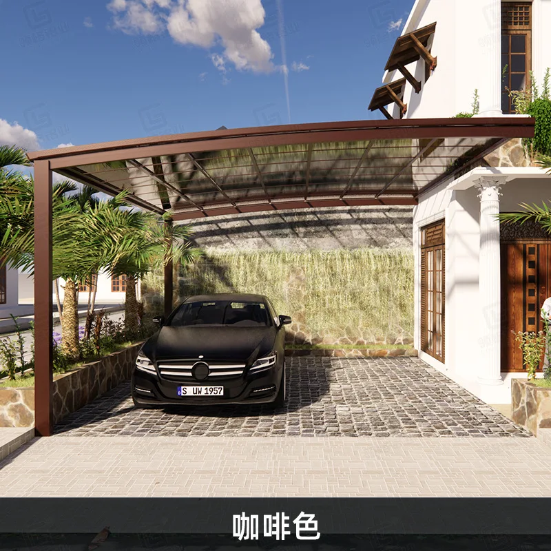 Villa sun room broken bridge aluminum doors and windows aluminum alloy seal balcony tempered glass flower house glass house