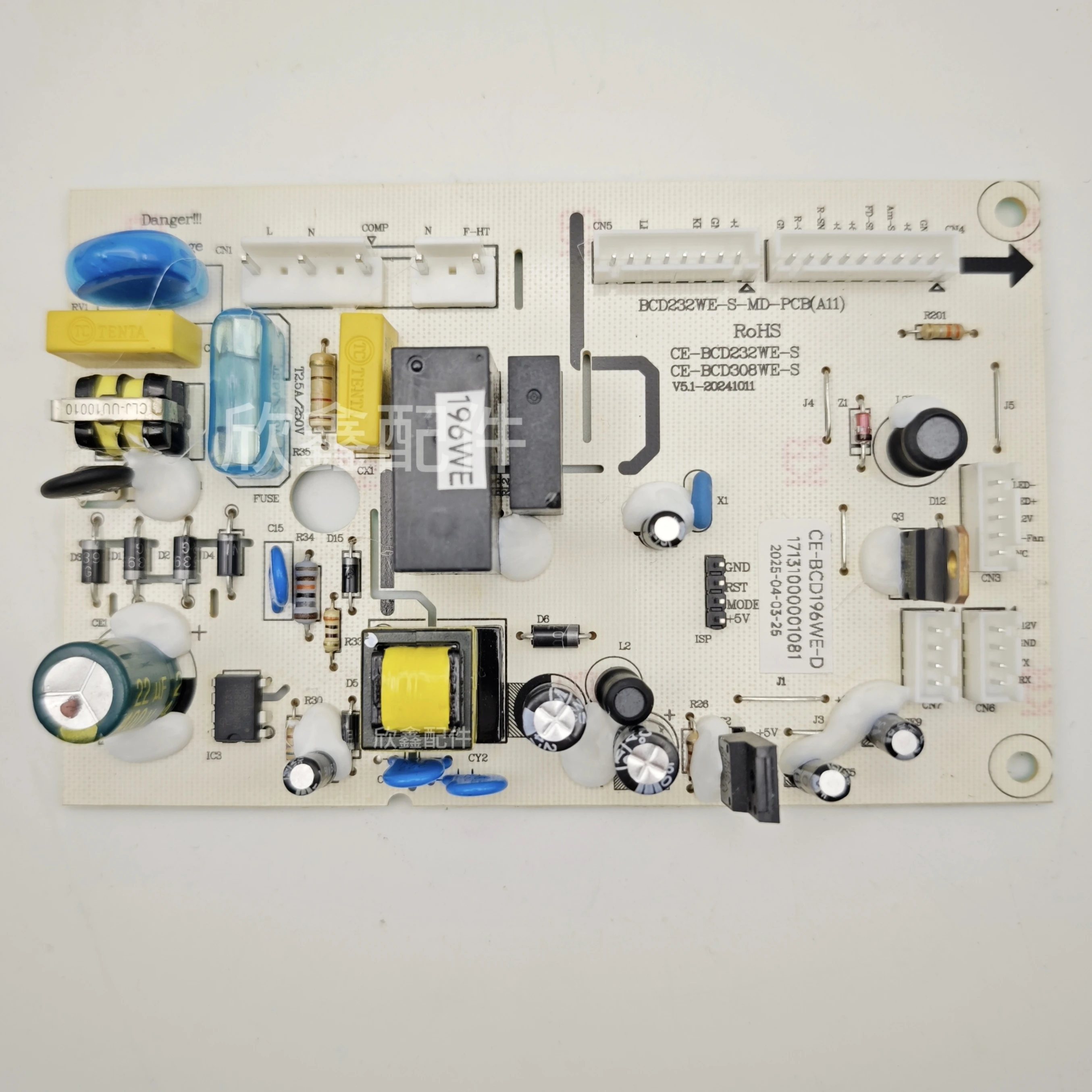 Midea Refrigerator CE-BCD196WE-D Control Board 17131000001081 17131000000507 17131000004321 Main Control Board HD-255FWN(ST)