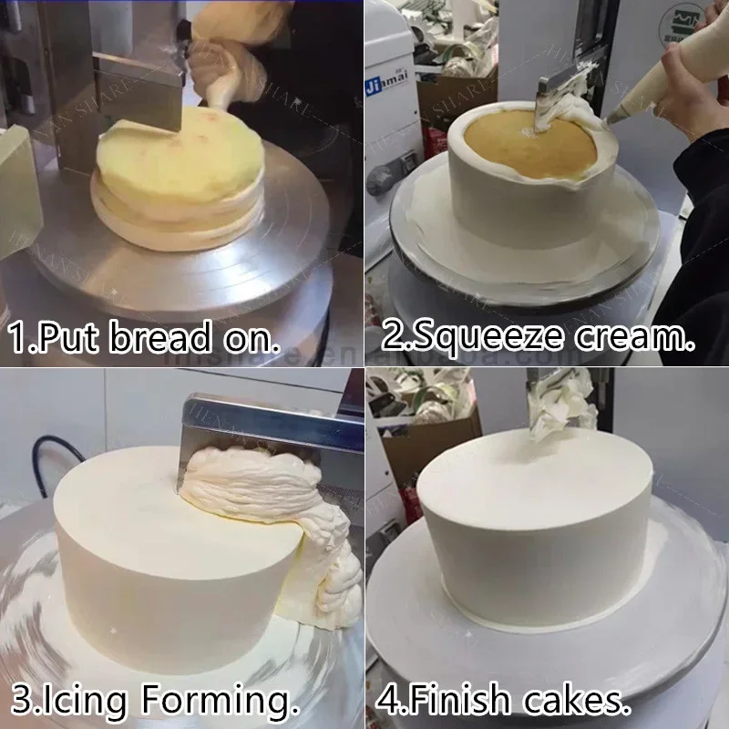 Automatic Cake Icing Decorating Machine: Ideal for Business Bakeries