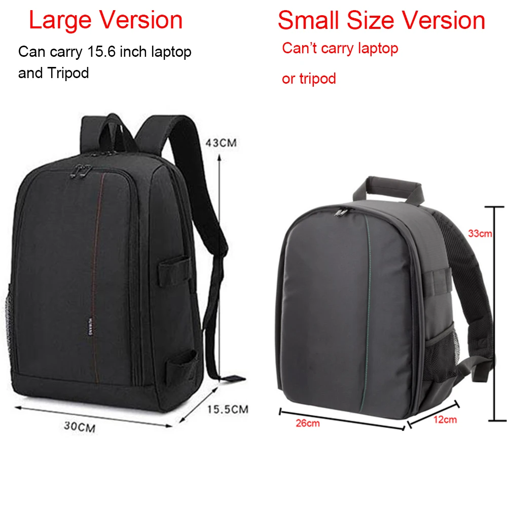 Dslr à Prova Dslr Água Mochila de Vídeo Digital Dslr Câmera Bolsa Multi-funcional Câmera ao ar Livre Foto Case para Nikon Canon Dslr Lente - Image 5