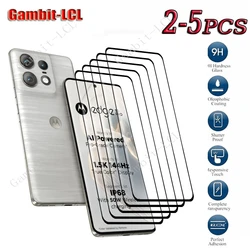3D Curved Edge 9H HD Tempered Glass Screen Protector (2 - 5 Pack) - 2PCS Black (Edge 50s Pro(50 Pro))