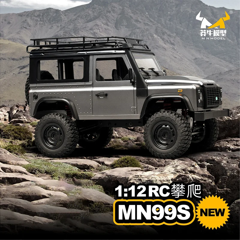 New 2024 Mn99s Mn98 1:12 2nd Generation Upgraded Version 2.4g Full Proportion 4wd Climbing Car Chassis Remote Control Truck Toys 3