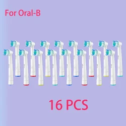 Premium Replacement Brush Heads for Oral-B Sonic Electric Toothbrush, 4/8/16 Pack (16Pcs With logo)
