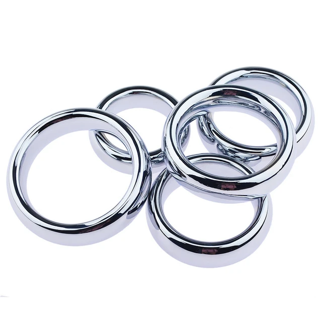 Stainless Steel Testicle Ball Stretcher Scrotum Penis Restraint Cock Ring  Metal Locking Pendant Weight Sex Toys for Men Pleasure - AliExpress