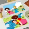 Heidi Cartoon Non-slip Fast Water Absorption Anti-scalding Imitation Tile Printing Coffee Machine Draining Pad 1