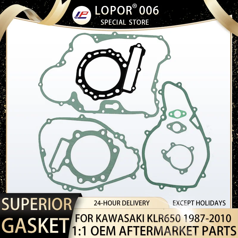 Klr650 Complete Gasket Generator Cover Clutch Klr 650 Gasket Set