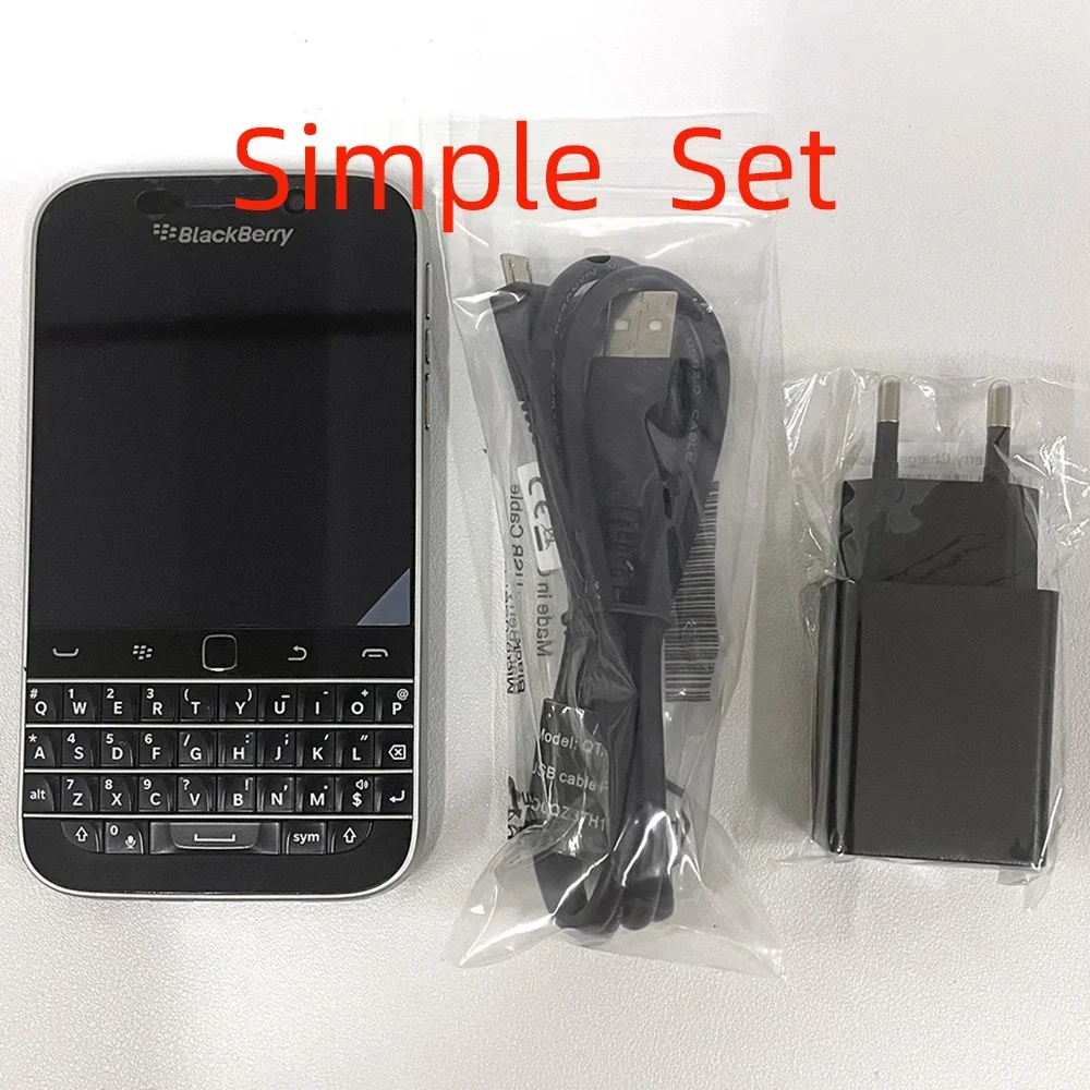 Original BlackBerry Q20 Classic 4G LTE Mobile Cell Phone 8MP WIFI 16G ROM BlackBerryOS QWERTY Smartphone.Only Version 100-4 5