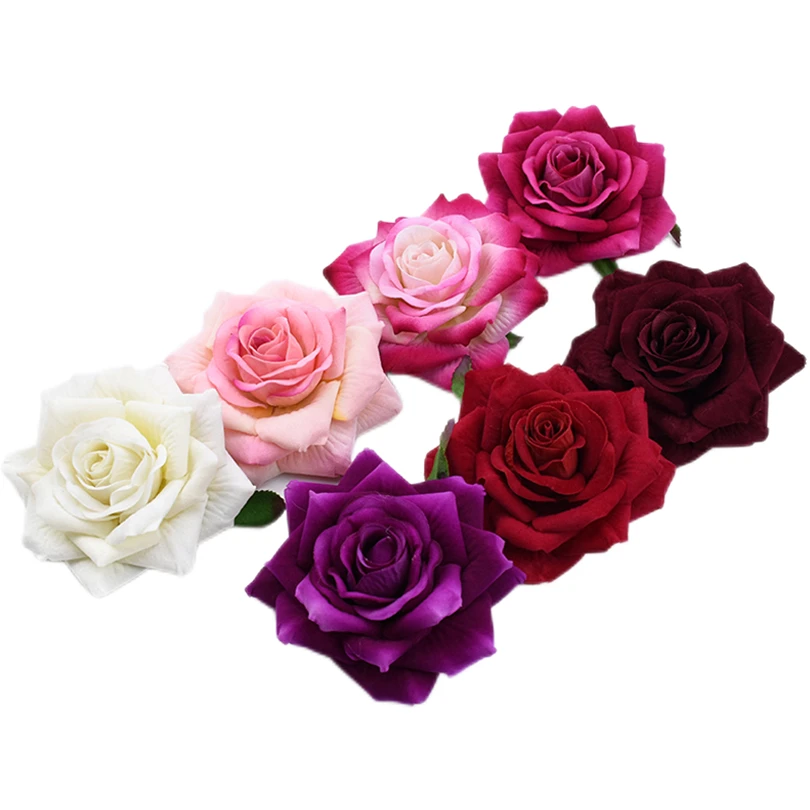 Silk Rose Artificial Flowers Set 1