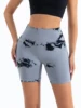 84532-a5b85e.jpg Shorts de yoga taille haute tie-dye pour femmes, shorts de sport côtelés sans couture, leggings de fitness à compression à séchage rapide
