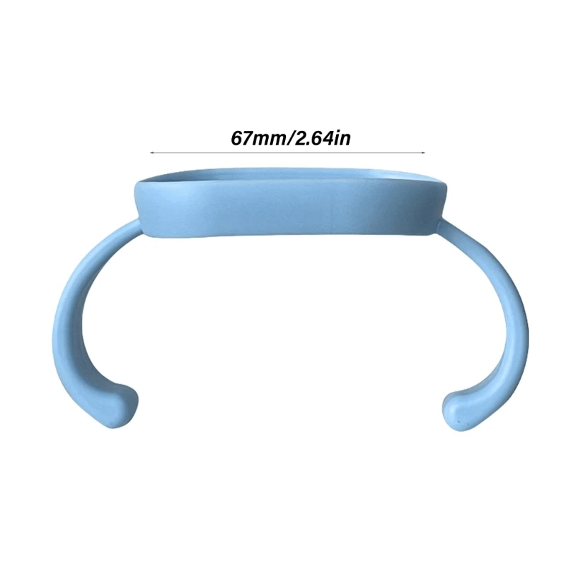 Toddler Self Feeding Training Handle Infant Baby Bottle Hand Grip Holder Secure Hand Shank for Milk Bottles