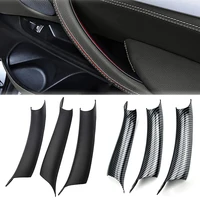 LHD/RHD 3PCS/Set Car Interior Door Pull Handle Cover Auto Accessories Fit For BMW X5 F15 2014-2018 / X6 F16 2015 2016 2017 2018 1