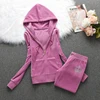 Elegant Women's Set 2025 Spring Fall Women's Zipper Jacket Crystal Crown and Trousers Set 2