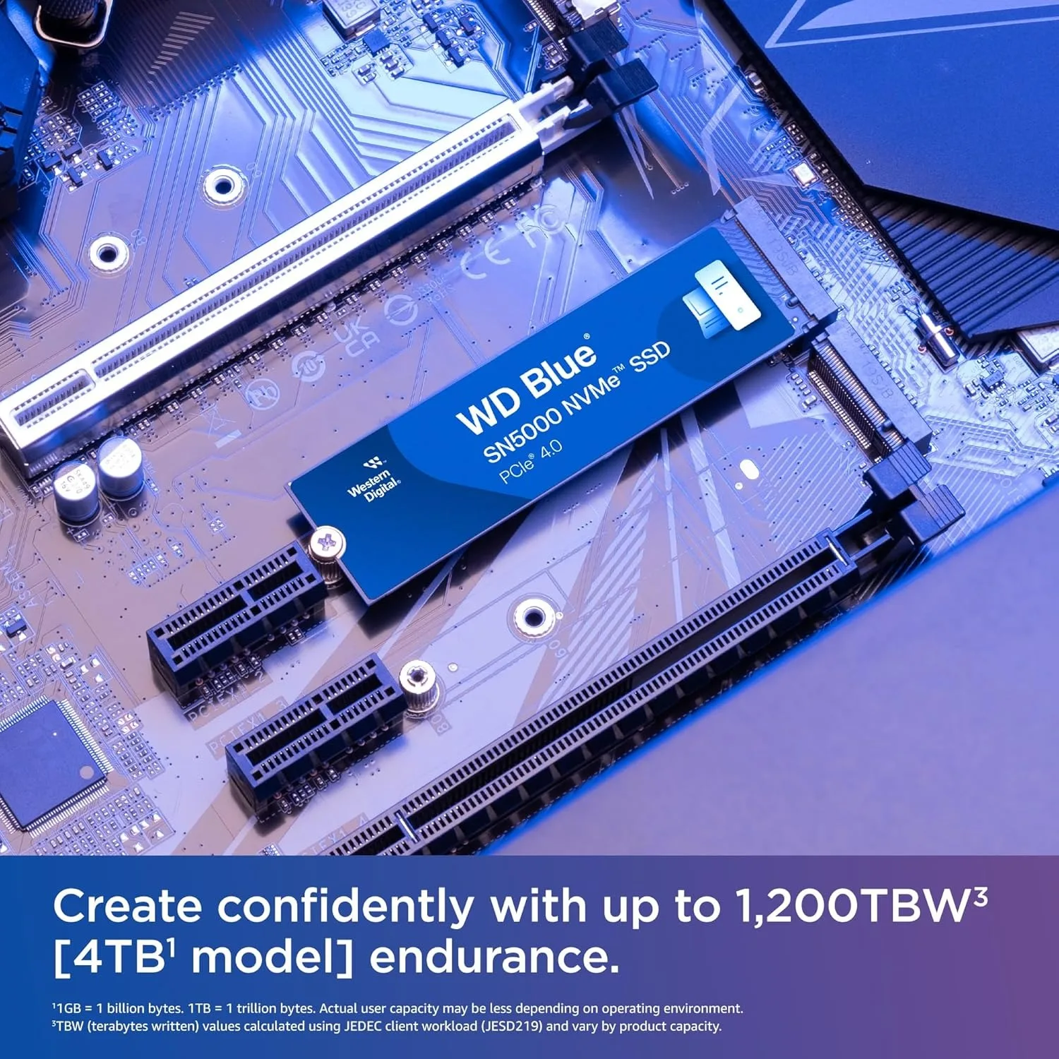 【未使用品】WD Blue SN5000 1TB NVMe SSD Western Digital WD Blue SN5000 500GB 1TB 2TB NVMe Internal
