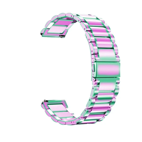 Premium Stainless Steel Metal Strap for Smartwatches - Elegant and Durable Watchband Upgrade
