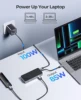 ORICO M.2 SSD Enclosure USB C Hub Splitter PD100W Extension Docking Station 10Gbps M2 NVMe SATA External Case 4K 60Hz HDMI-Com 3