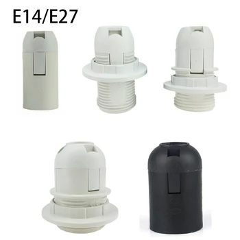 LED 전구 램프 베이스 캡 전원 홀더, 전기 펜던트 소켓 램프 쉐이드 컨버터, 220V, 110V 나사, E14, E27, M10