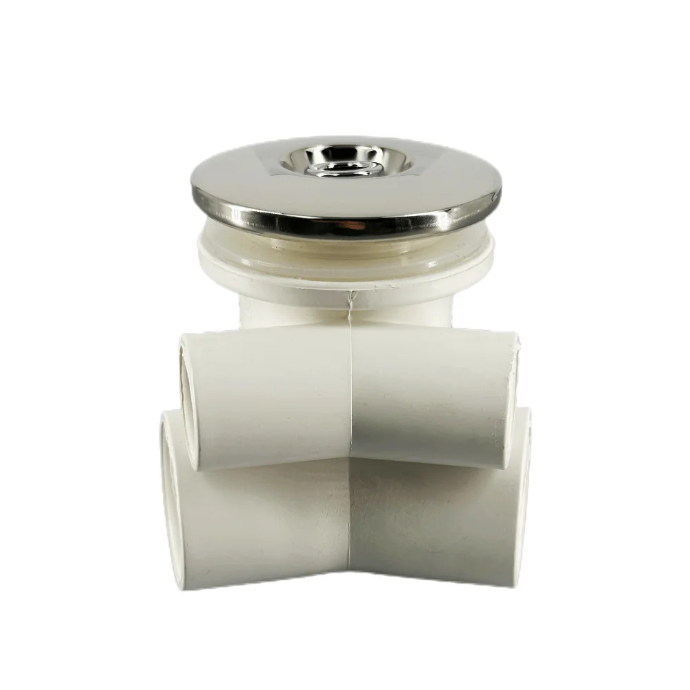 &Phi;65mm Cover 32mm Water-in Jet Nozzle Stainless Steel Cap PVC Body Massage Bathtub Bubble Nozzle Hot Tub Water Jet