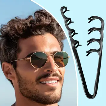 Pettine per lo styling Volumizzante portatile Texture a denti larghi Pettine per volume Strumento per acconciature Texture soffice per uomo donna Per tutti i tipi di capelli