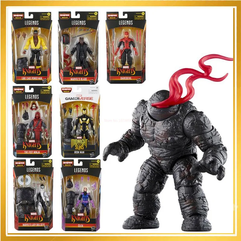 Prevendita Marvel Legends Action Figures Original 6 Pollici Marvel Knights Iron Man Marvel'S Blade The Fist Ninja Figures Toy Model