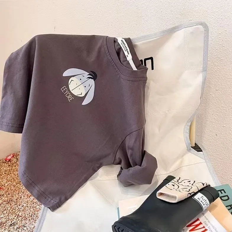 T shirt babies girl boy mickey bottoming long sleeved tee kid toddler infant 9months to 6years old spring cotton top