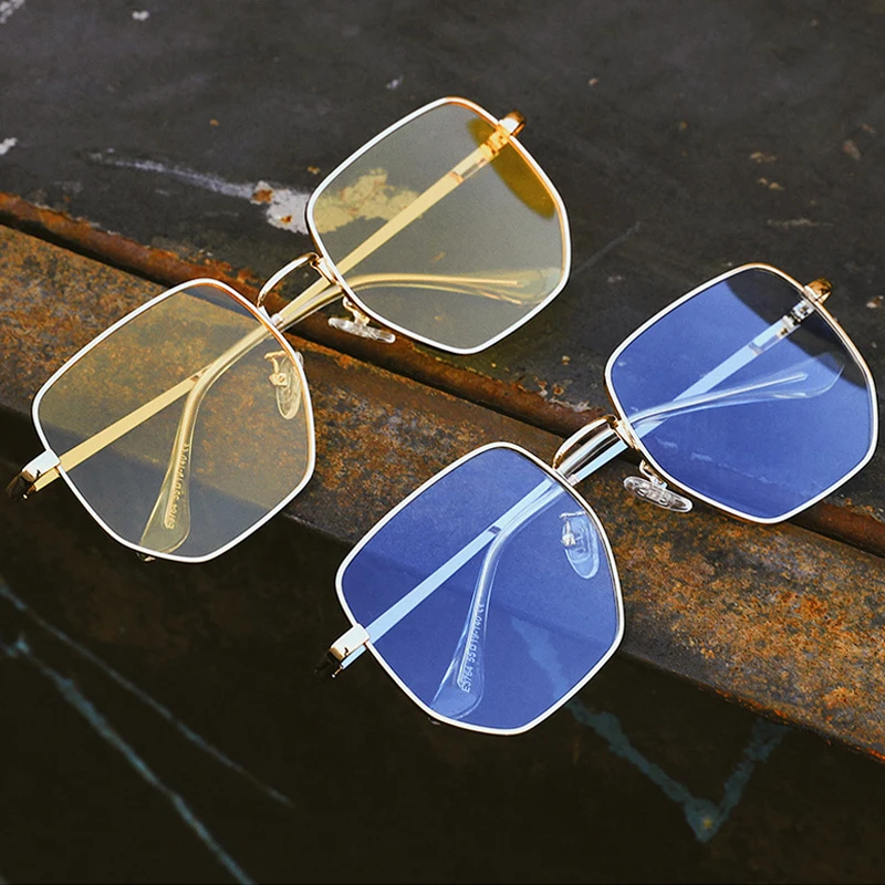 

Polarized Sunglasses for Men Women Luxury Designer Metal Big Frame Sun Glasses UV400 Fashion Brand Lunette De Soleil Homme