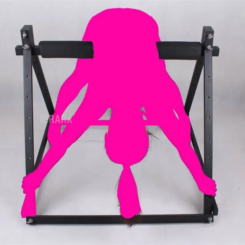 Tripod Sex Stool for Women Men Lower Body Training Forced Orgasm Sex Chair BDSM Slave Training Restraint Frame Trojan Chair