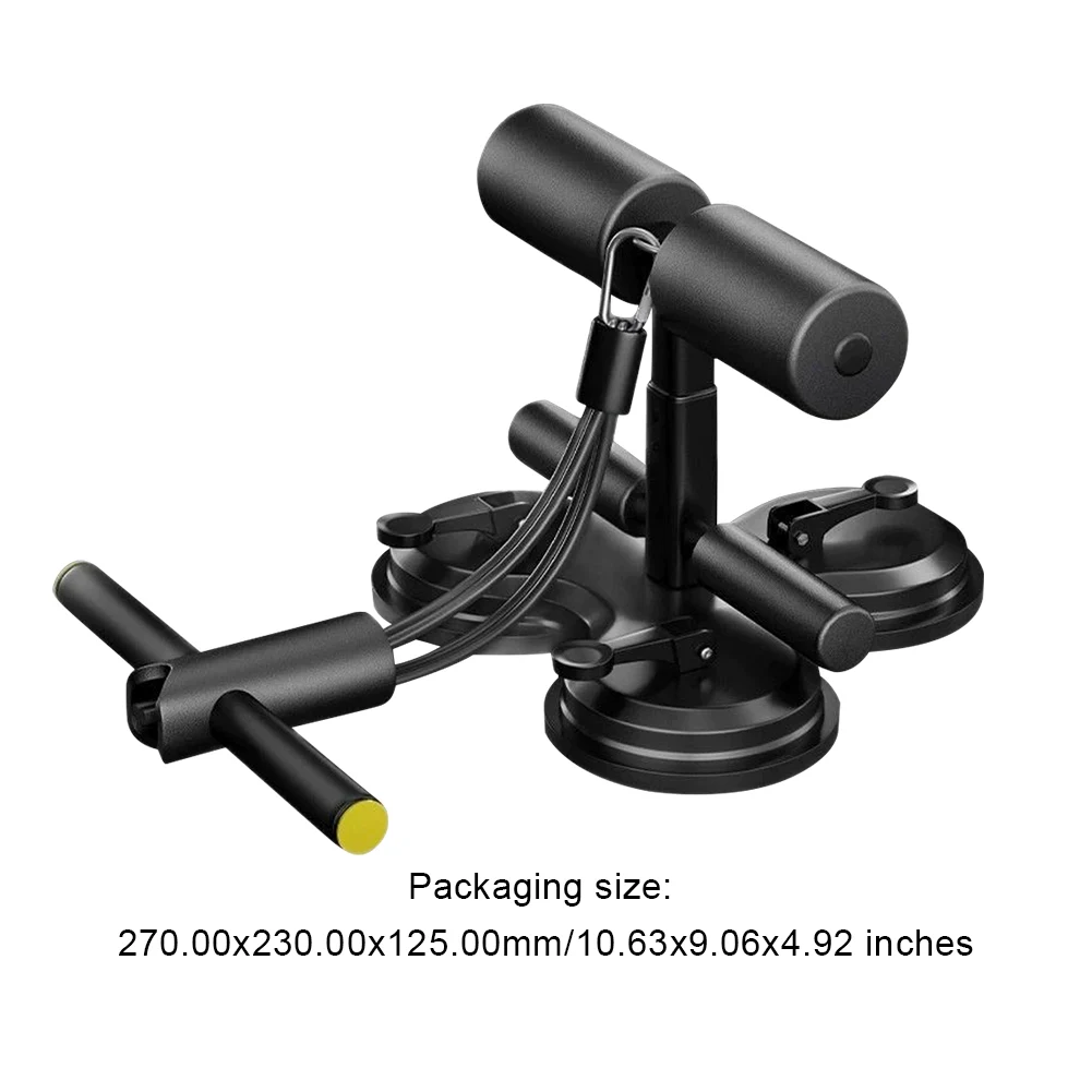 Sit Up Floor Holder with 3 Suction Cup Situp Bar Assistance