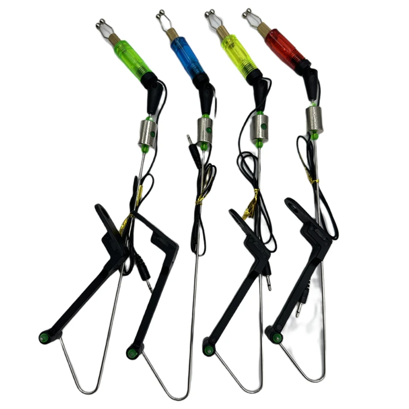 Swinger 4 couleurs à libération rapide - Indicateur alarme carpe pour pêche rivière et lac