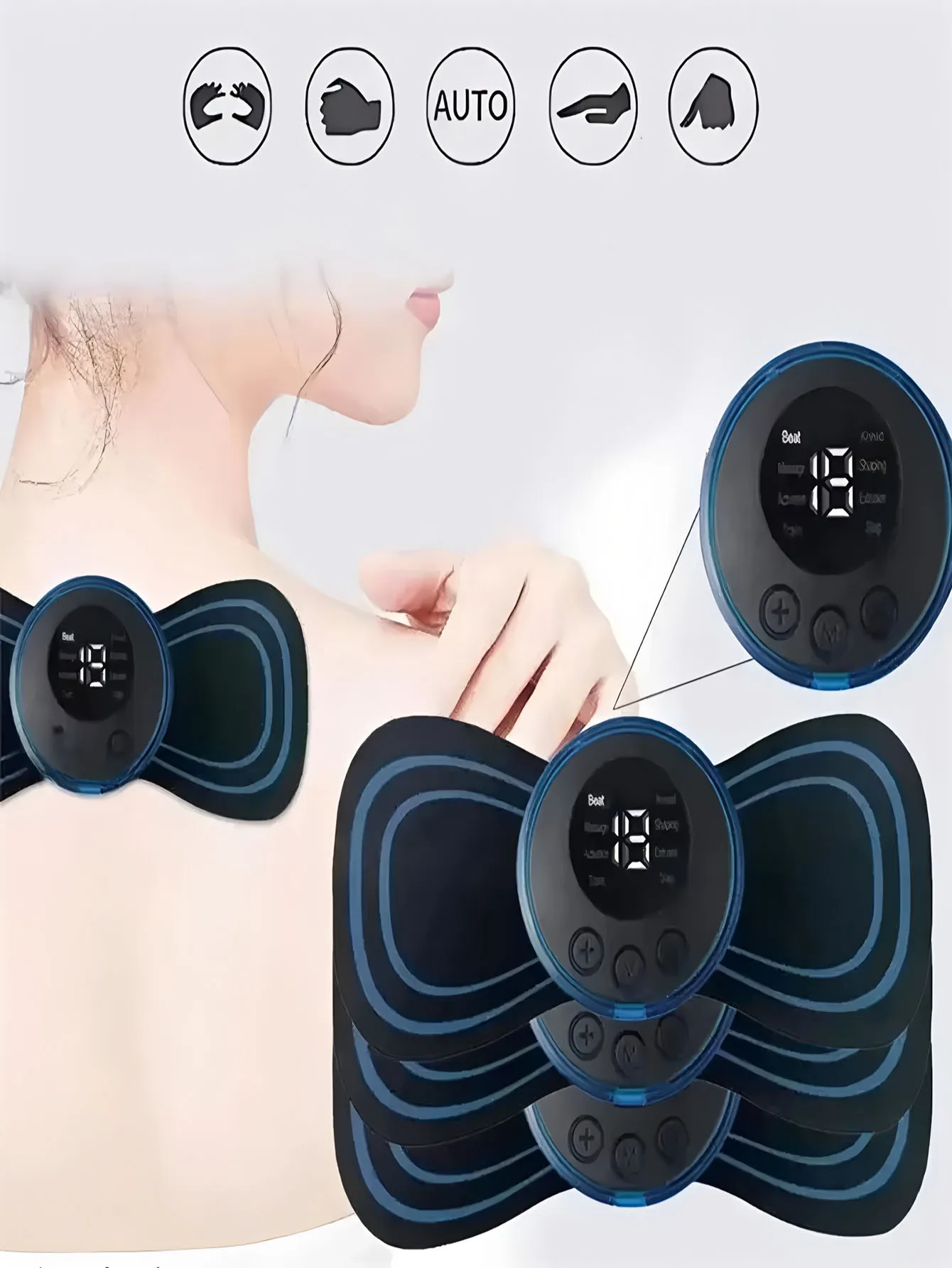 Electric Body Massager Kit for Whole Body Relaxation