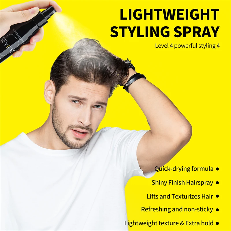 Spray fissante per fibre capillari, spray per lo styling a lunga durata, spray per capelli per tutti i tipi di fibre capillari in polvere - immagine 4
