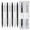 0.3 0.5 0.7mm Art Drawing Automatic Pencils Low Center of Gravity Retractable Nib Metal Mechanical Pencil with Gift Box Set 1