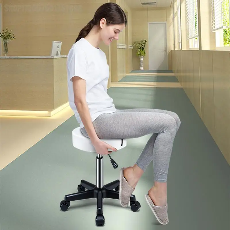 Lift stool nail beauty stool hospital nurse surgery stool office round