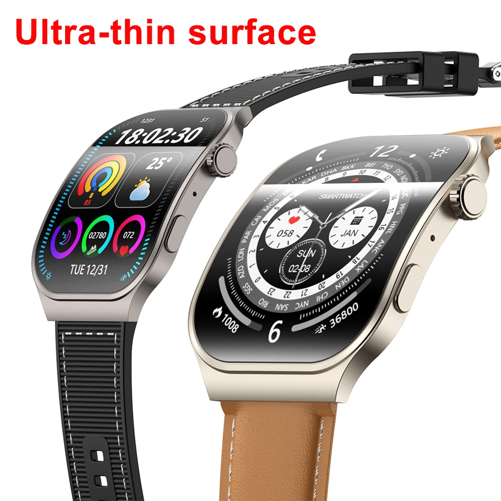 2026 Ultrathin Men Smart Watch Bluetooth Call Information Push Women Health Monitoring Watch Pedometer Smartwatch For Androi Ios 1