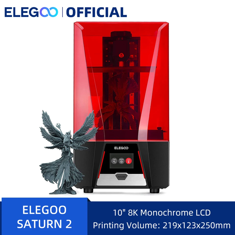 ELEGOO Saturn_2 Resin 3D Printer Combo Offer