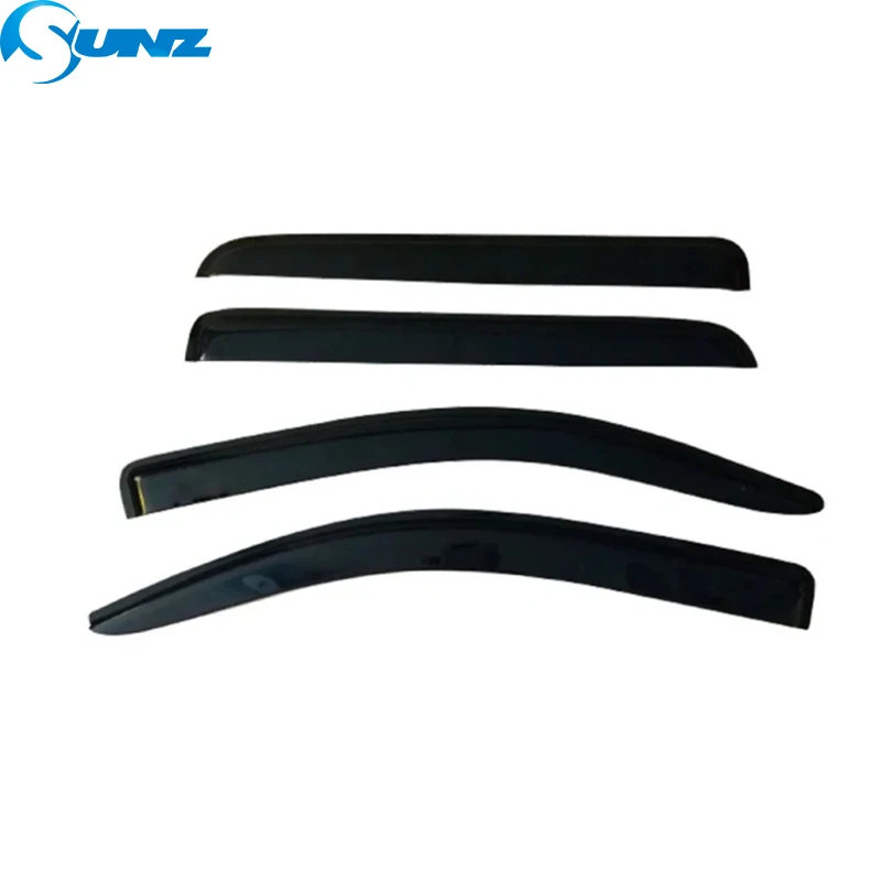 Side Window Visor For Toyota Tacoma 2005 2006 2007 2008 2009 2010 2011 2012 2013 2014 2015 Car Weather Shield Sun Rain Deflector