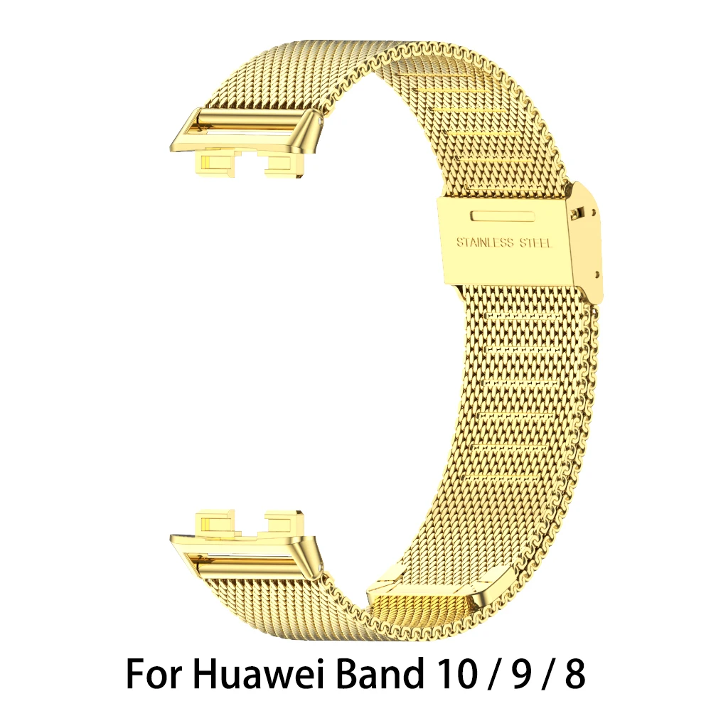 Premium Metal Wristband Bracelet - Smartwatch Strap Replacement Accessory
